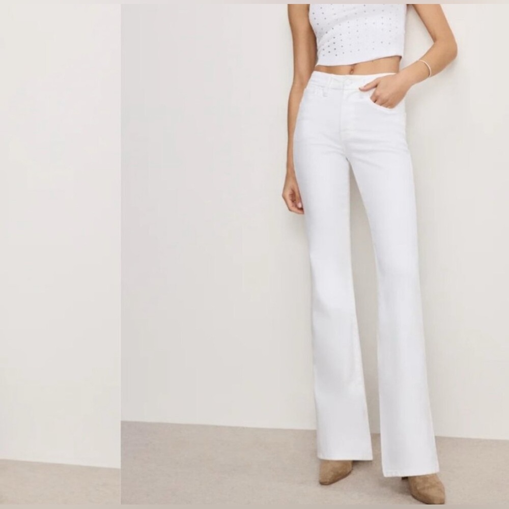 Good American White Jeans